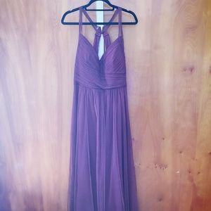 LEVKOFF WINE SIZE 16 Bridesmaid Dress